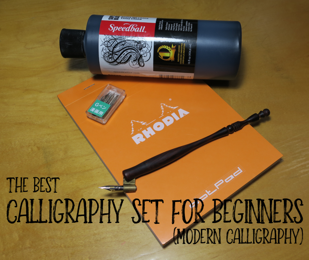 Calligraphy set starter beginners ink writing supplies quills pens arteofthebooke quick view Best Calligraphy Sets for Beginners