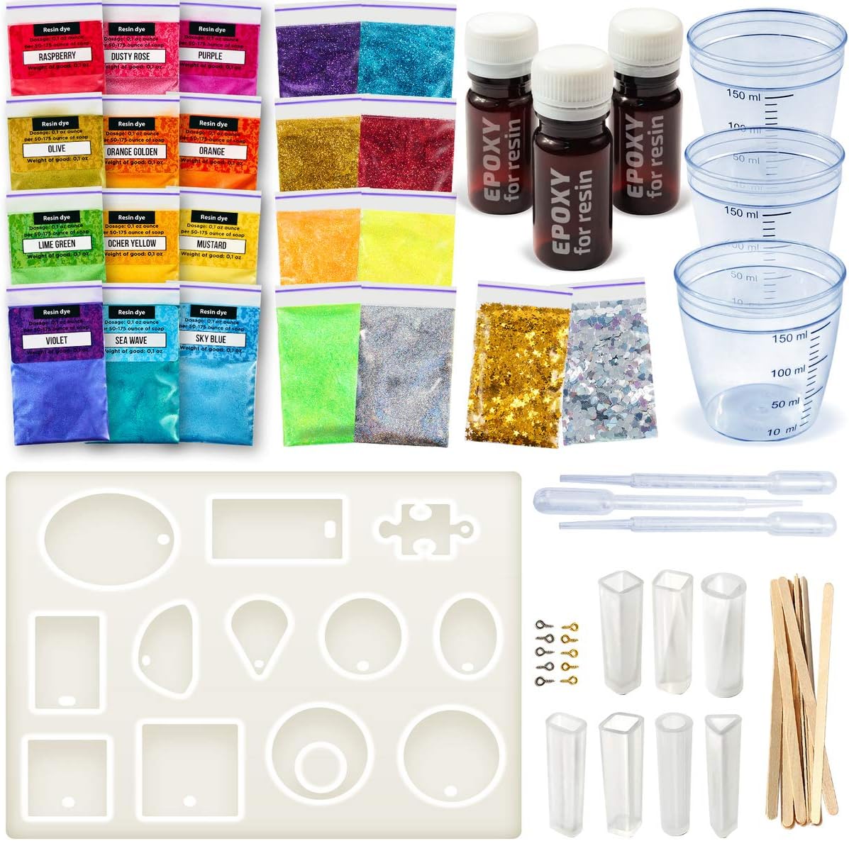 Resin Art Molds For Beginners - pic-cafe Best Resin Molds for Beginners and Professionals
