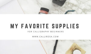 Budget Calligraphy Supplies That Perform Well