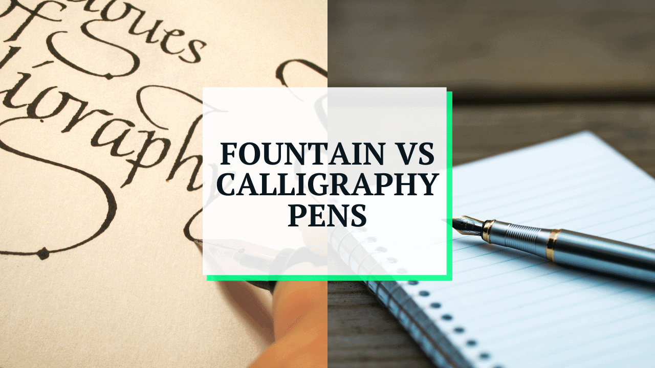 Refillable vs Disposable Calligraphy Pens The Ultimate Choice